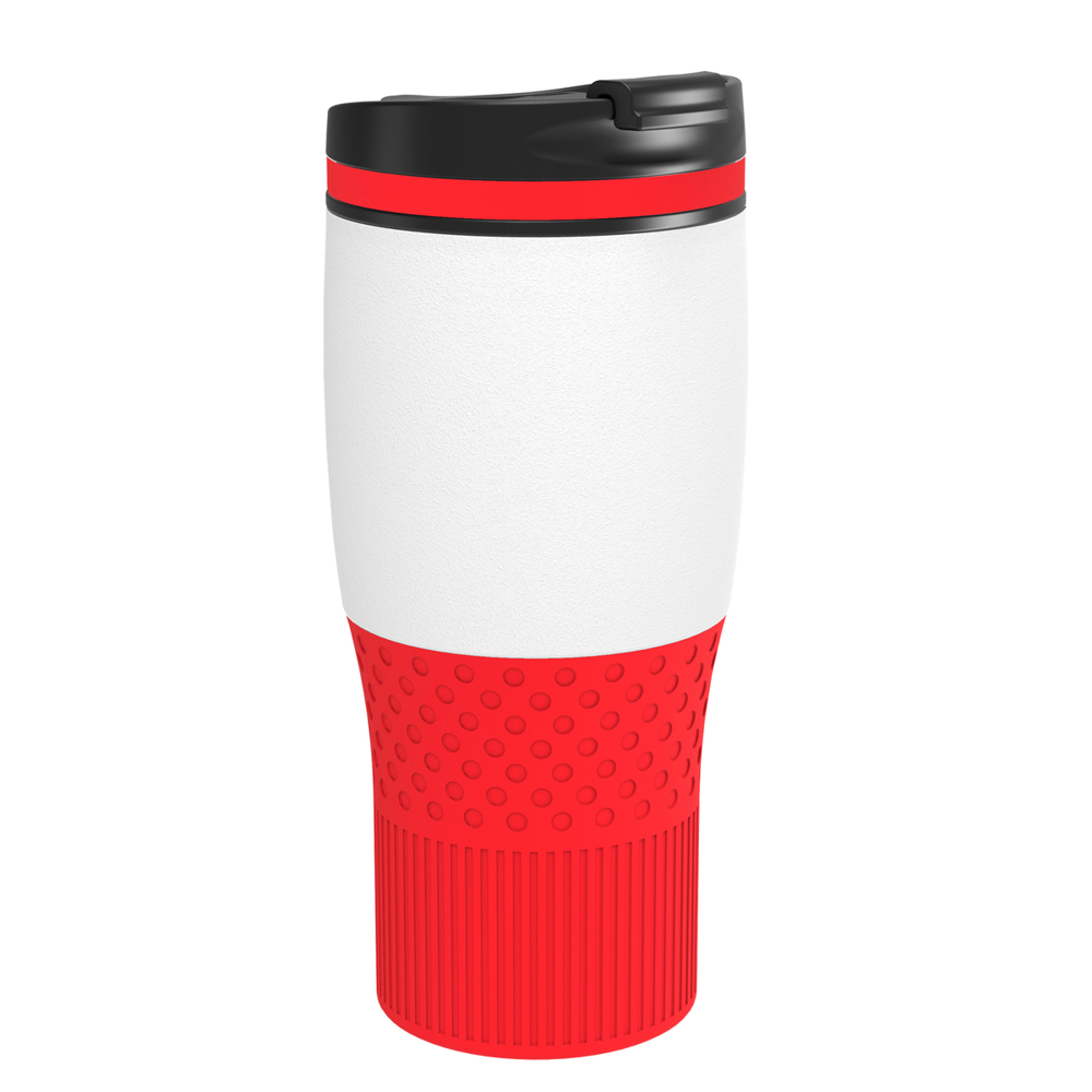 Thermobecher RETUMBLER-myBAYAMO GRANDE II - rot, weiß
