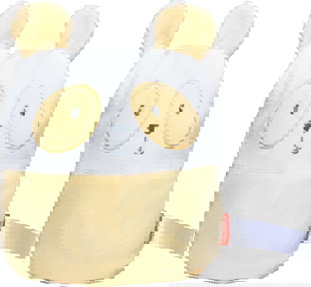 Panda für Wärmekissen, gelb, one size