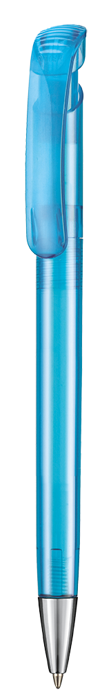 Kugelschreiber BONITA TRANSPARENT - caribic-blau TR/FR