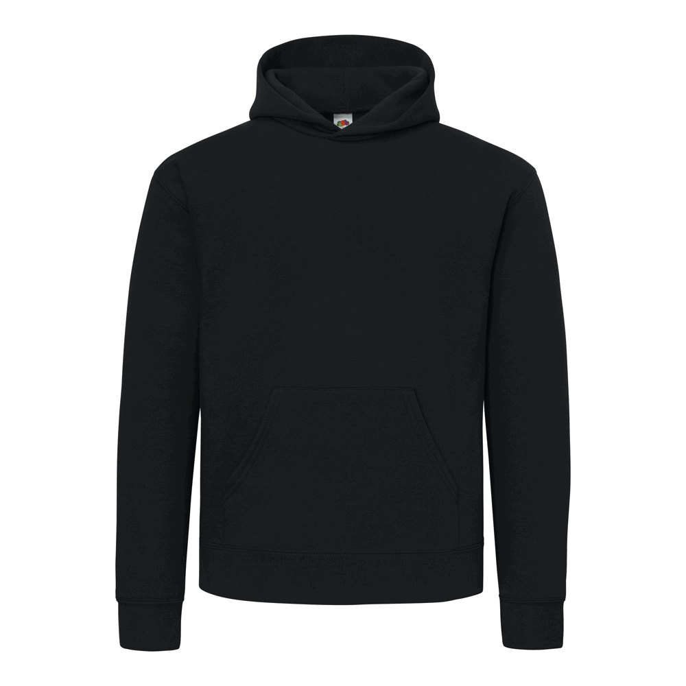 622780 - Supercotton™ Kapuzen Sweat, schwarz, 2XL