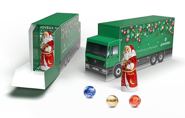 Lindt Lindor Adventskalender LKW Eco