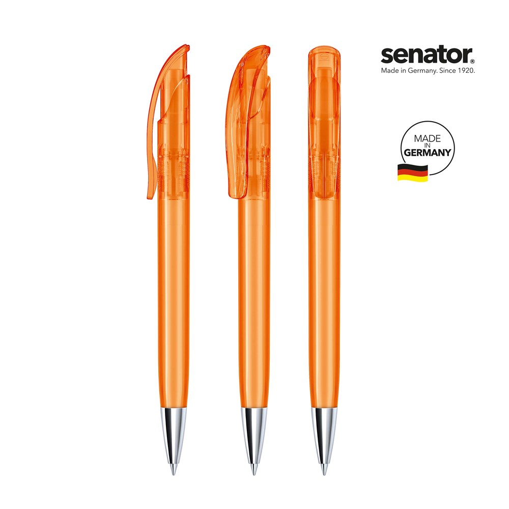 senator® Challenger Clear MT Druckkugelschreiberclear - orange 151