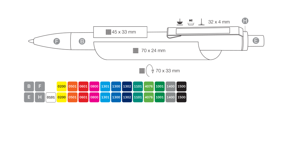 Kugelschreiber EXOS SOFT P