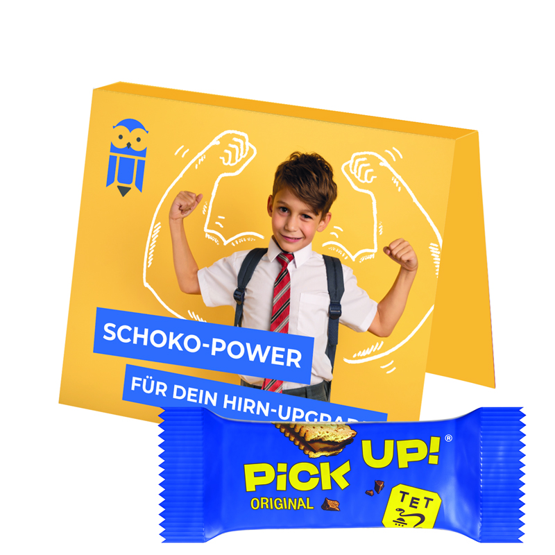 Werbekarte Midi Leibniz PICK UP! mini