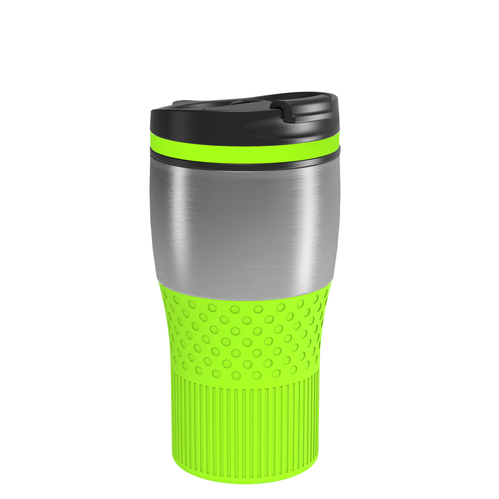 Thermobecher RETUMBLER-BAYAMO MEZZO CORPORATE - hellgrün, silber