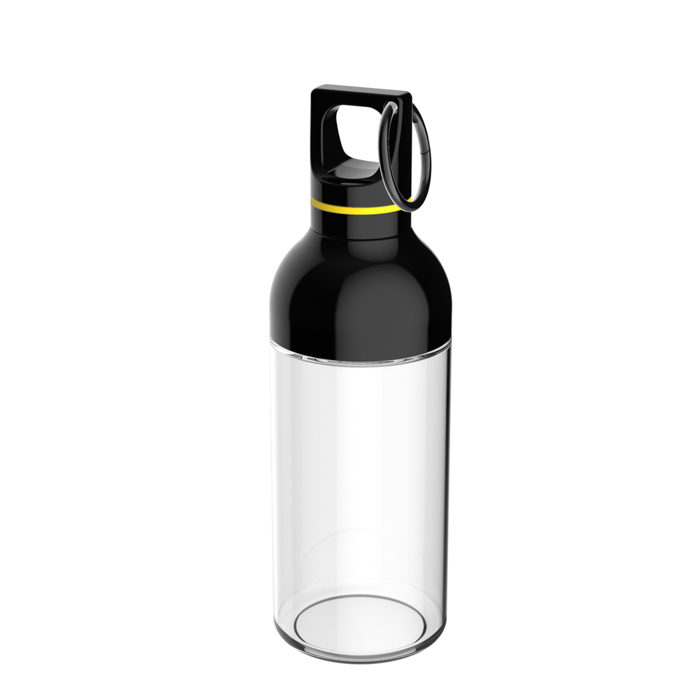 Trinkflasche RETUMBLER-DUIX SPORT - gelb, transparent