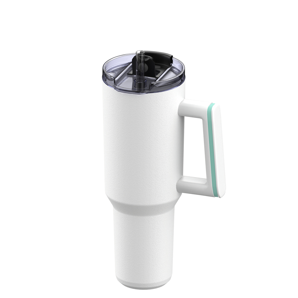 Thermobecher RETUMBLER-myKINGS CANYON 900 - mint, weiß