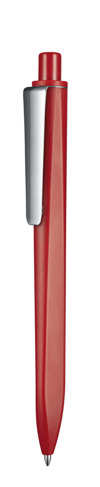 Kugelschreiber RIDGE RECYCLED M - rot (PCR)