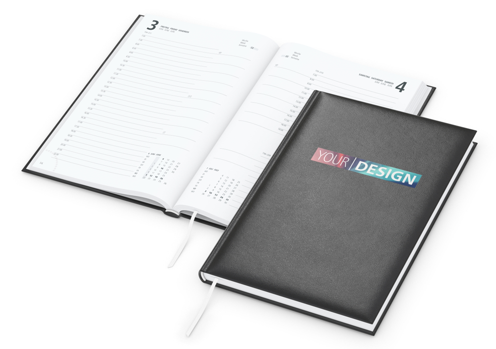 Tageskalender Basic EXPRESS, schwarz