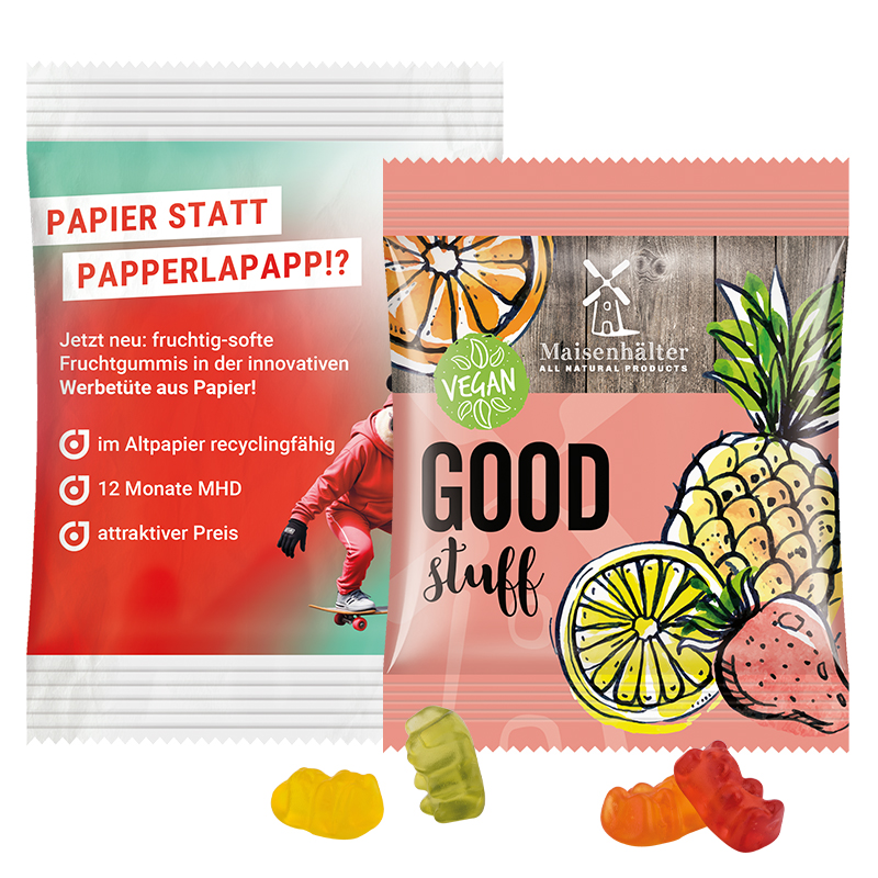 Minitüte 12 g ab 350 St. Trolli vegane Fruchtgummi Bärchen