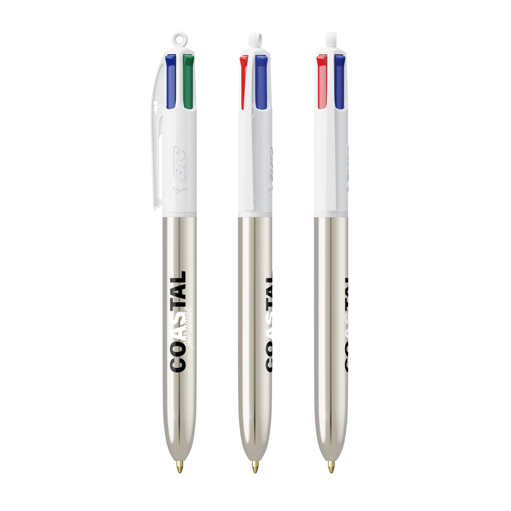 BIC® 4 Colours Shine Kugelschreiber