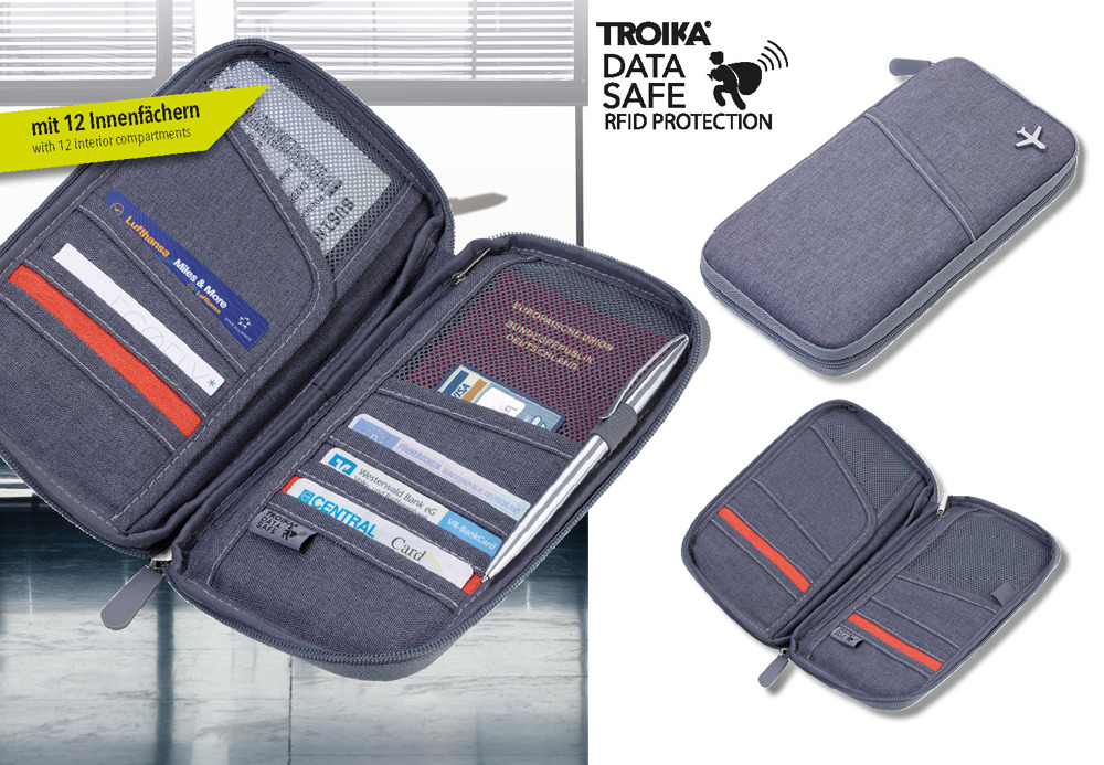 TROIKA Etui SAFE FLIGHT