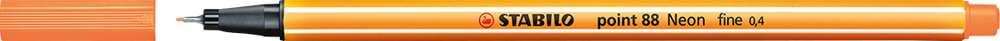 STABILO point 88 Fineliner - neonorange