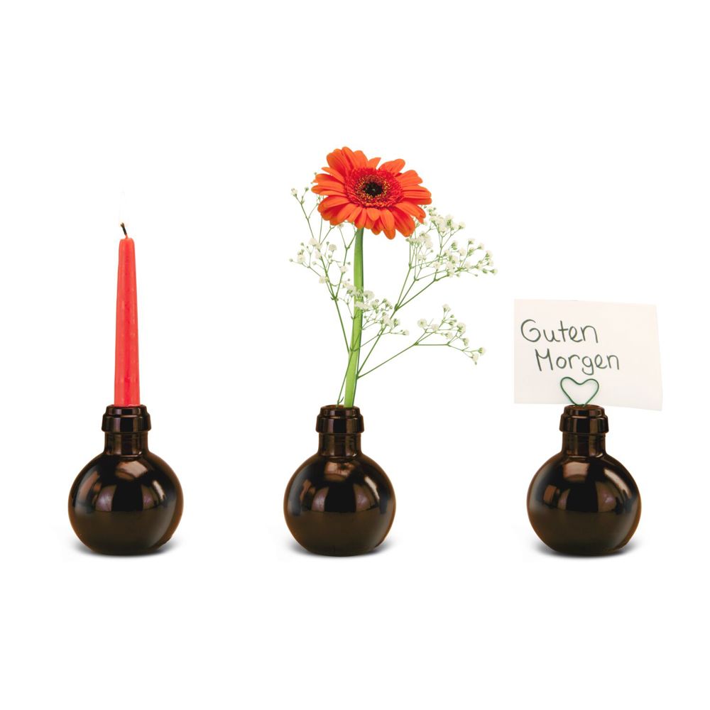 Kleinste Sektflasche der Welt! Alles Gute - Inklusive Geschenkkarton in Rot, 125 ml