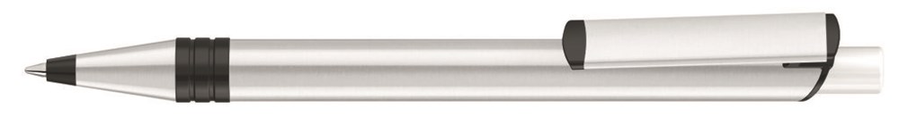 RECYCLED PET PEN ALUMA - weiss