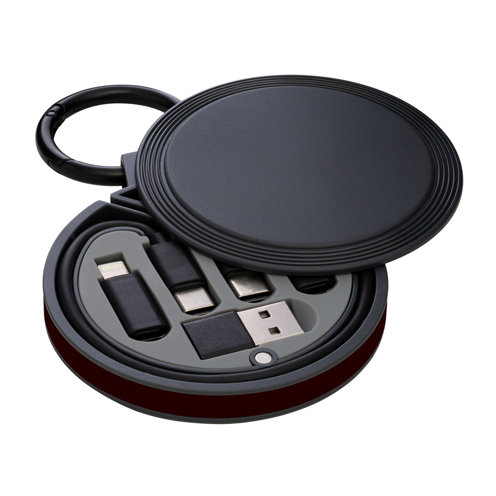 6-in-1 Ladekabel REEVES-myCONVERTICS - schwarz