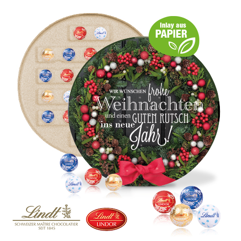 Adventskalender "Centro" mit Lindt Schokolade