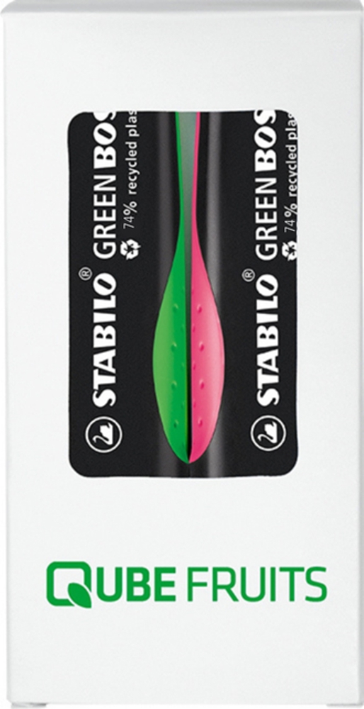 STABILO GREEN BOSS Leuchtmarkierer 2er-Set