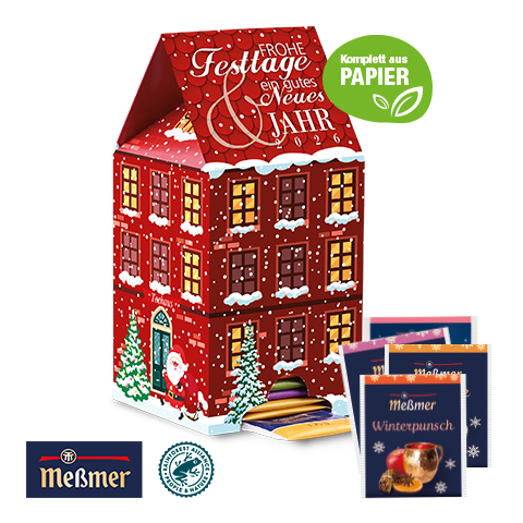 Adventskalender Meßmer „Tee-Haus“