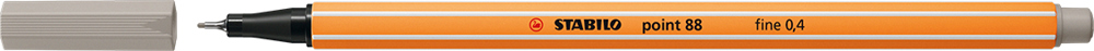 STABILO point 88 Fineliner - warmgrau
