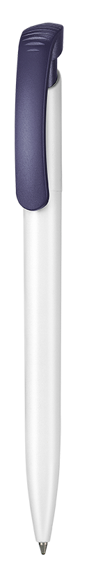 Kugelschreiber CLEAR - weiss/nacht-blau