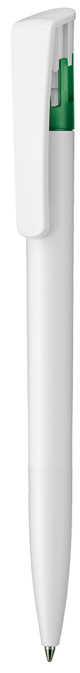 Kugelschreiber ALL-STAR SF - weiss/limonen-grün TR/FR