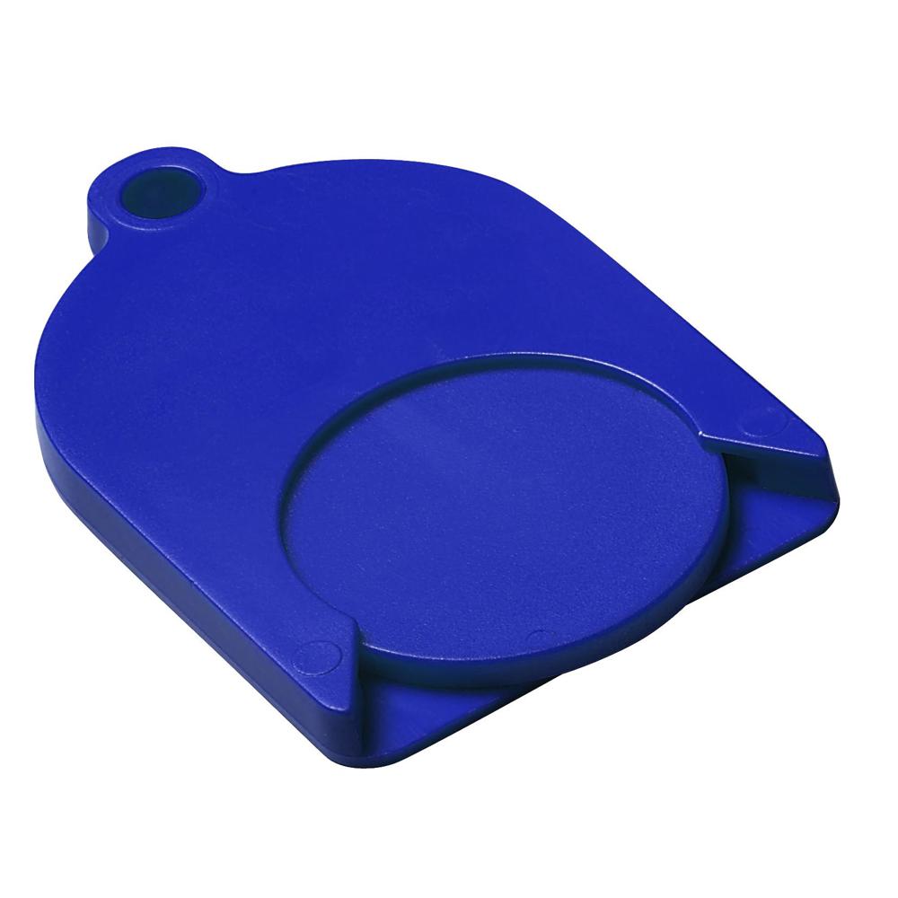 Chip-Schlüsselanhänger "Ghost" mit Chip - standard-blau PP