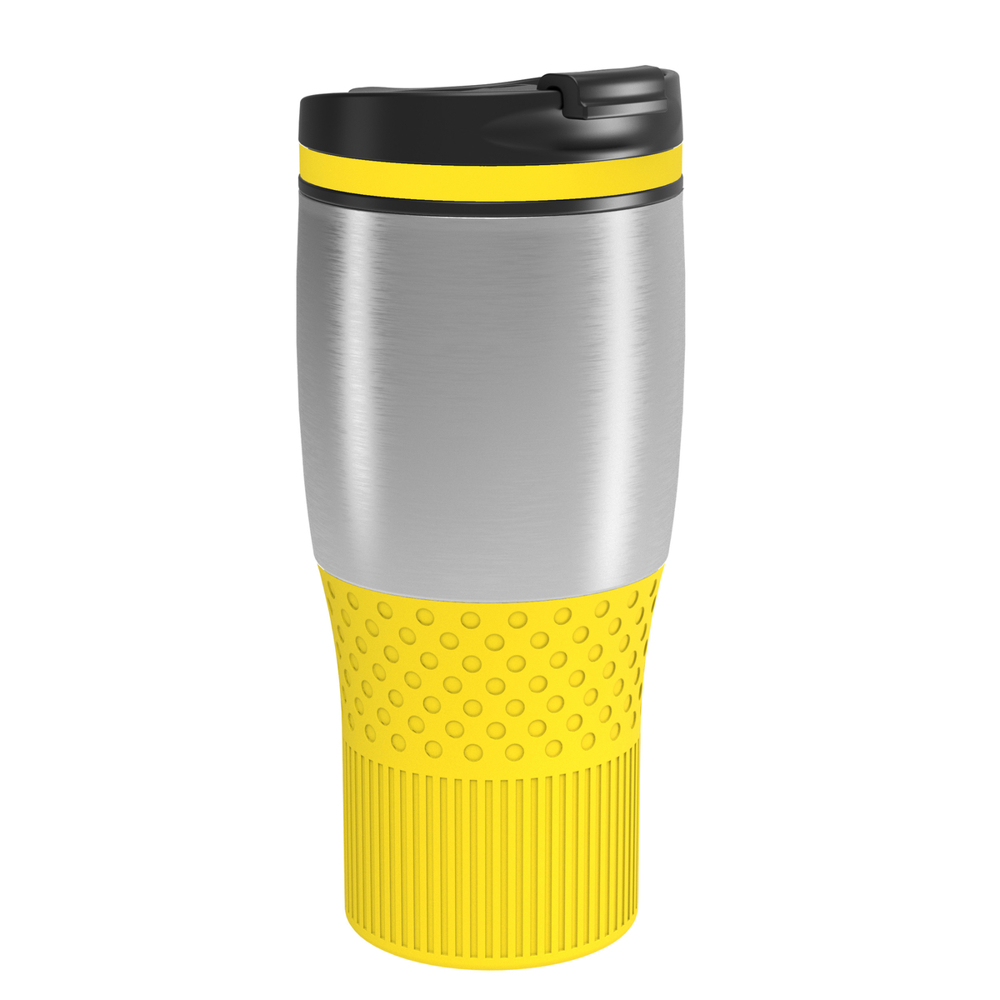 Thermobecher RETUMBLER-myBAYAMO GRANDE II - gelb, silber