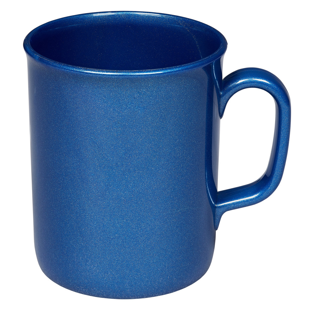 Kunststoffbecher „Theo“ – Recycelt - blau