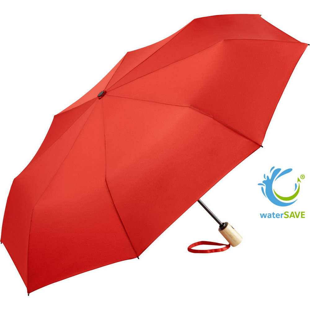 5429 AOC-Taschenschirm ÖkoBrella - rot wS