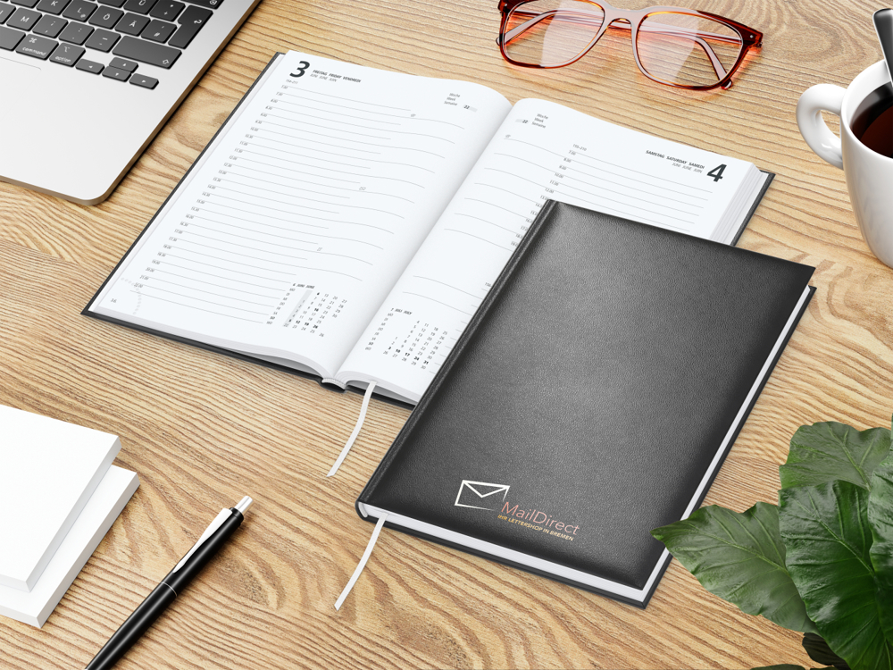 Tageskalender Basic EXPRESS, schwarz