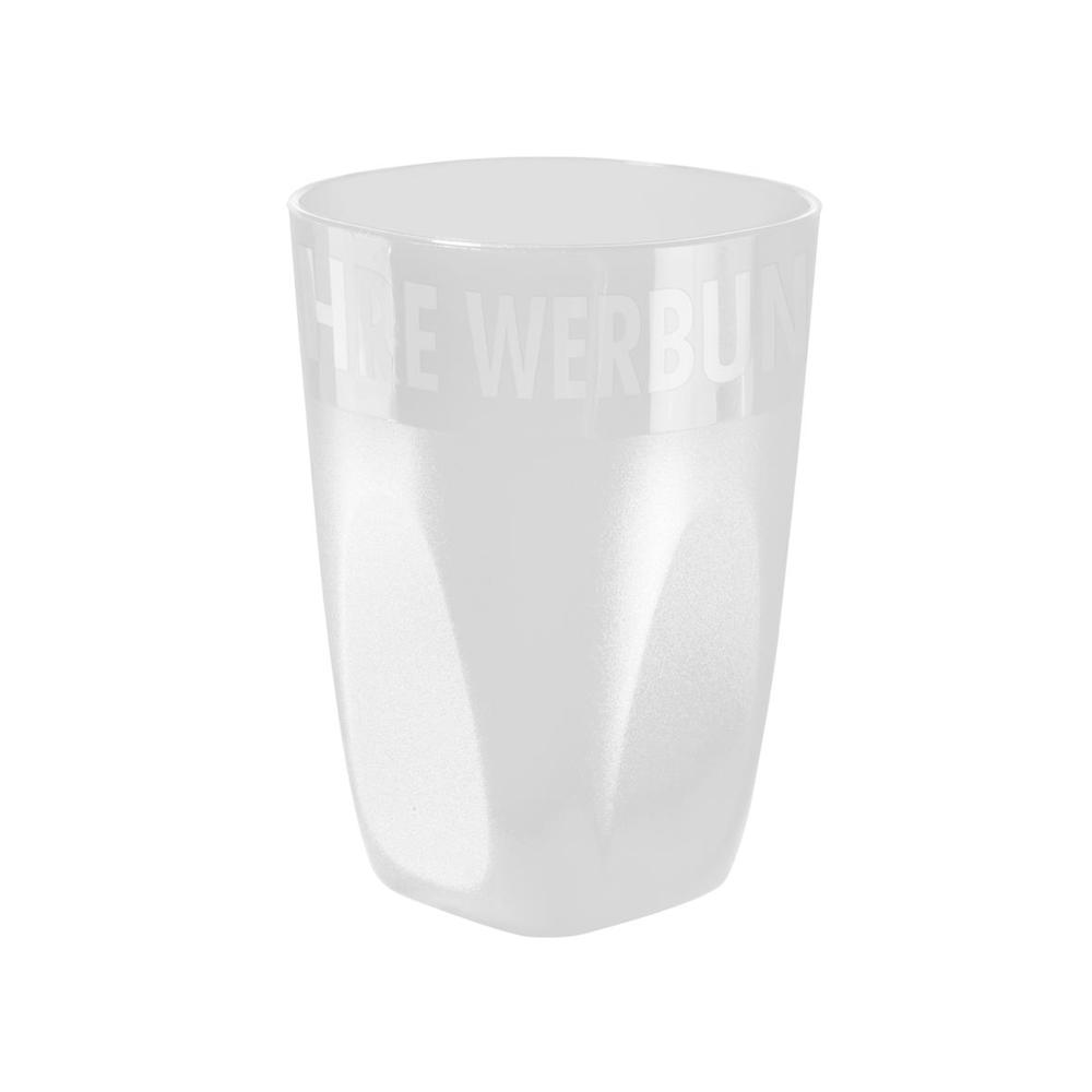 Trinkbecher "Midi Cup" 0,3 l - transparent-milchig