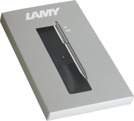 Set LAMY st twin pen silver