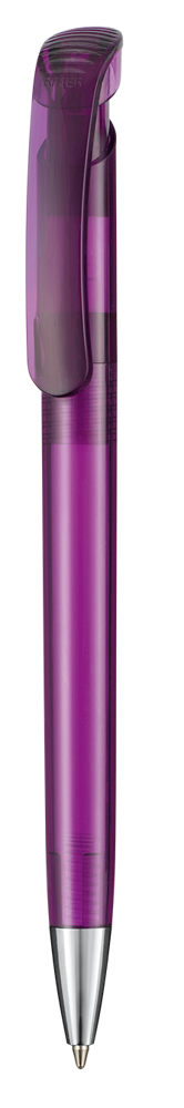 Kugelschreiber BONITA TRANSPARENT - pflaume-lila TR/FR