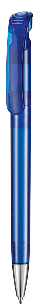 Kugelschreiber BONITA TRANSPARENT - royal-blau TR/FR