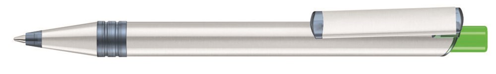 RECYCLED PET PEN ALUMA transparent - mittelgrün