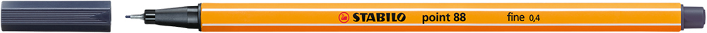 STABILO point 88 Fineliner - paynesgrau