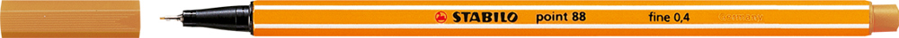 STABILO point 88 Fineliner - dunkelocker
