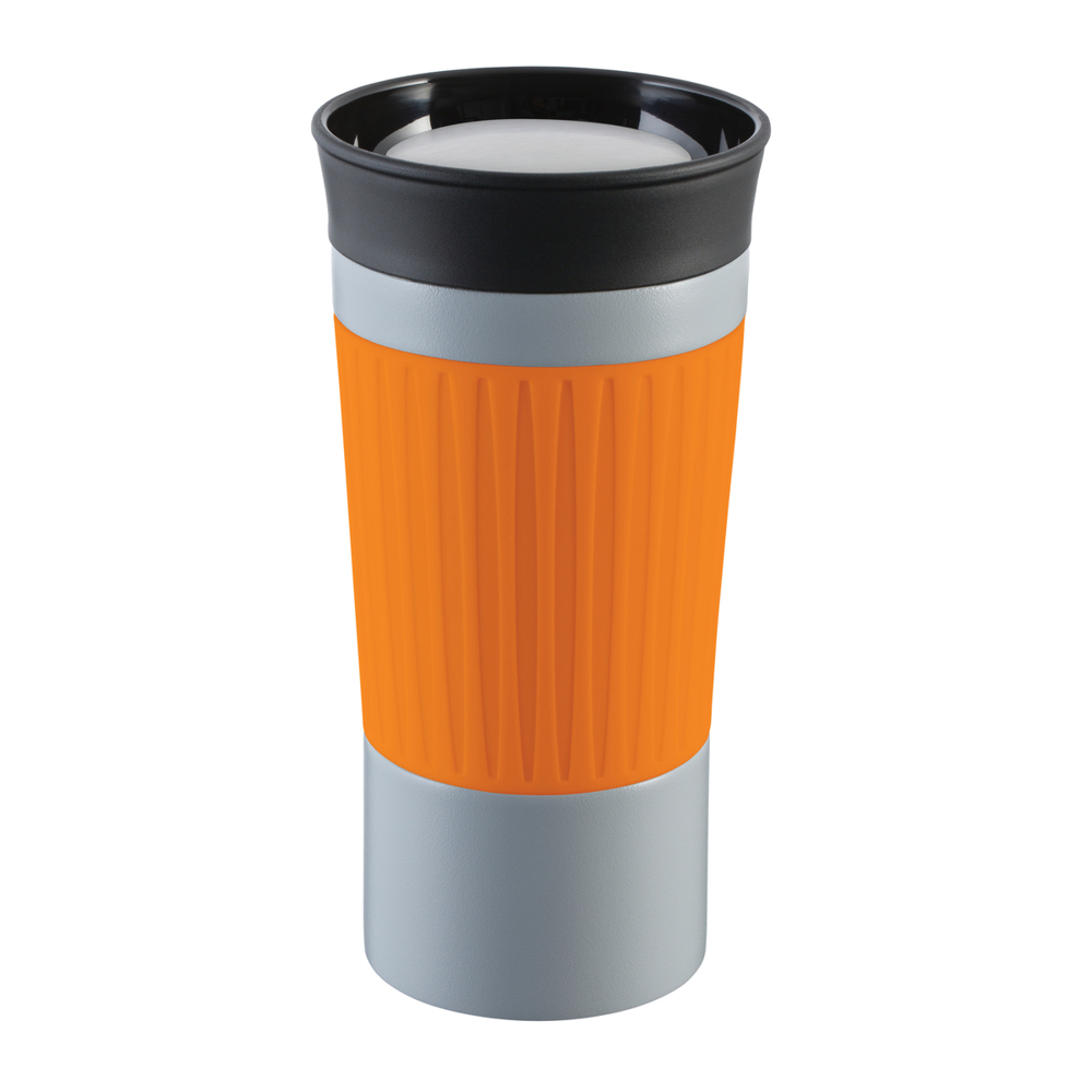 Thermobecher RETUMBLER-myKINGSTON - orange, grau