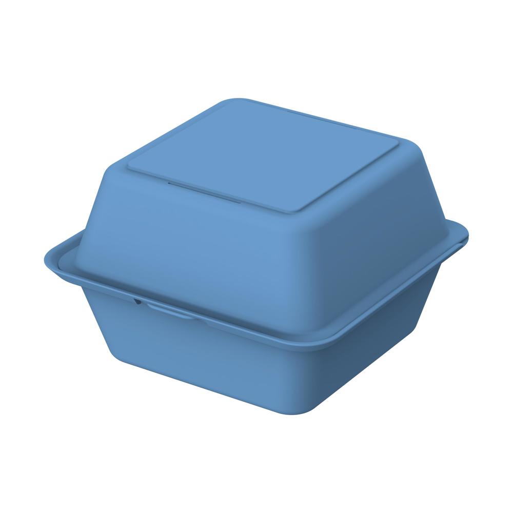 Burgerbox "ToGo" - behagliches blau