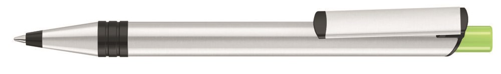 RECYCLED PET PEN ALUMA - hellgrün