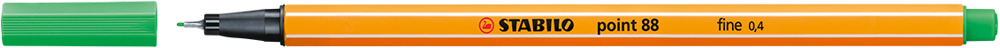 STABILO point 88 Fineliner - helles smaragdgrün