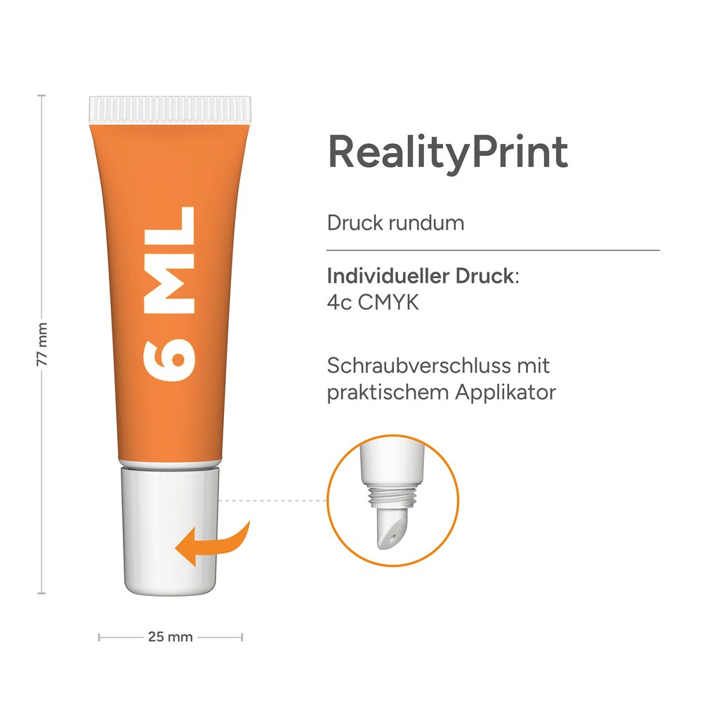 Lippenbalsam, 6 ml (weiß)