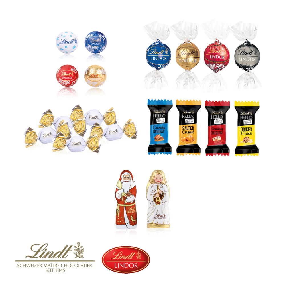 Adventskalender Lindt "Premium Selection", Inlay aus Papier