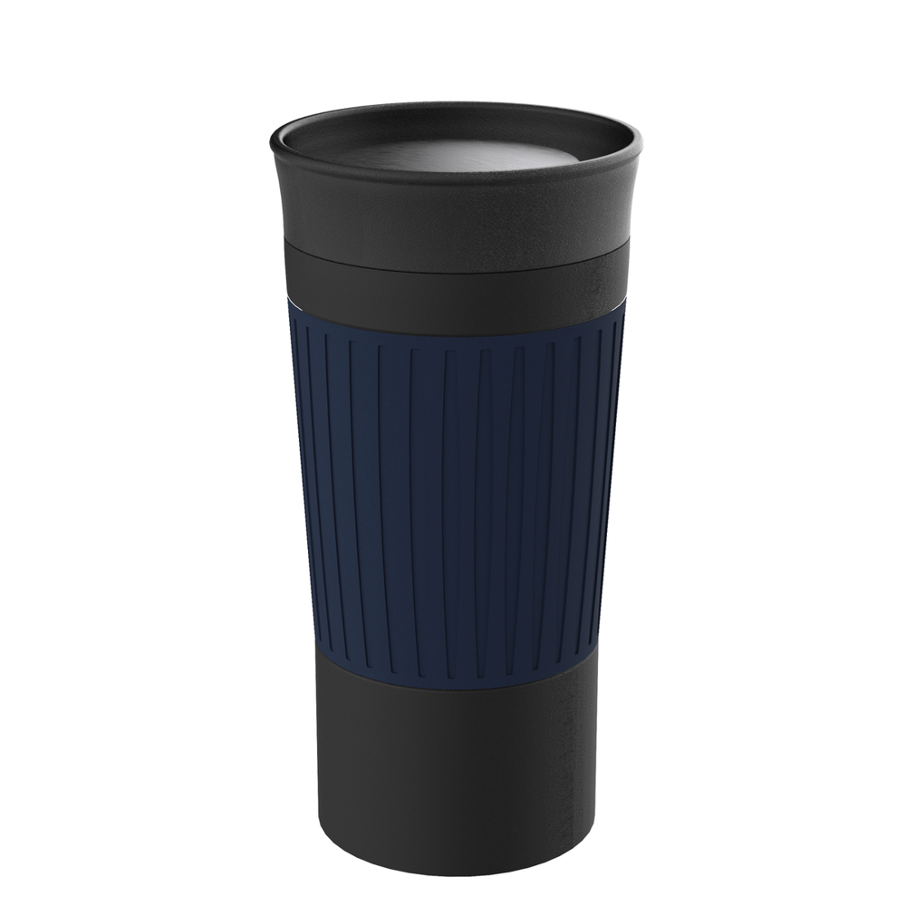 Thermobecher RETUMBLER-myKINGSTON - schwarz, marineblau