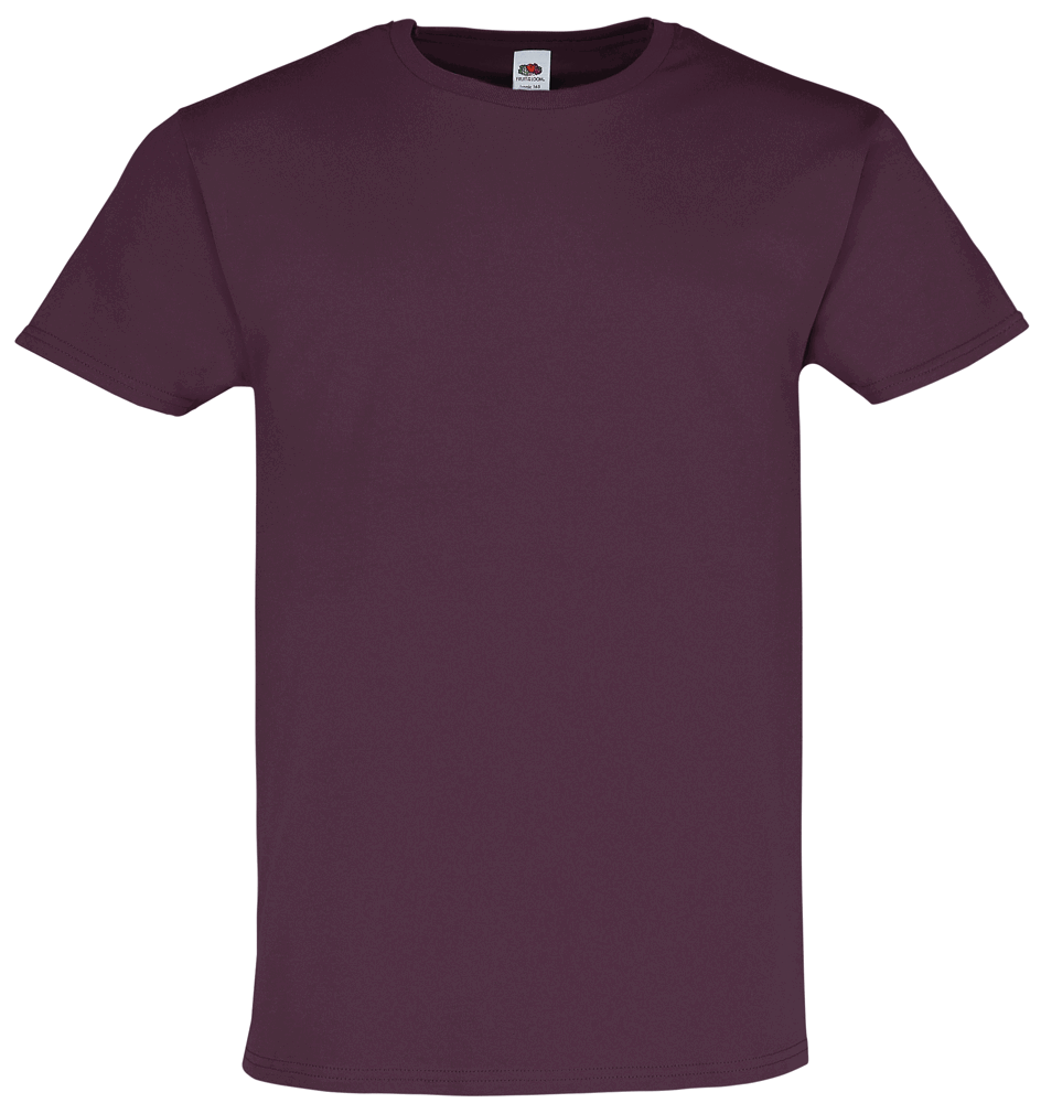 614220 - Iconic 195 T-Shirt (vorher: Ringspun Premium T-Shirt) - dark plum