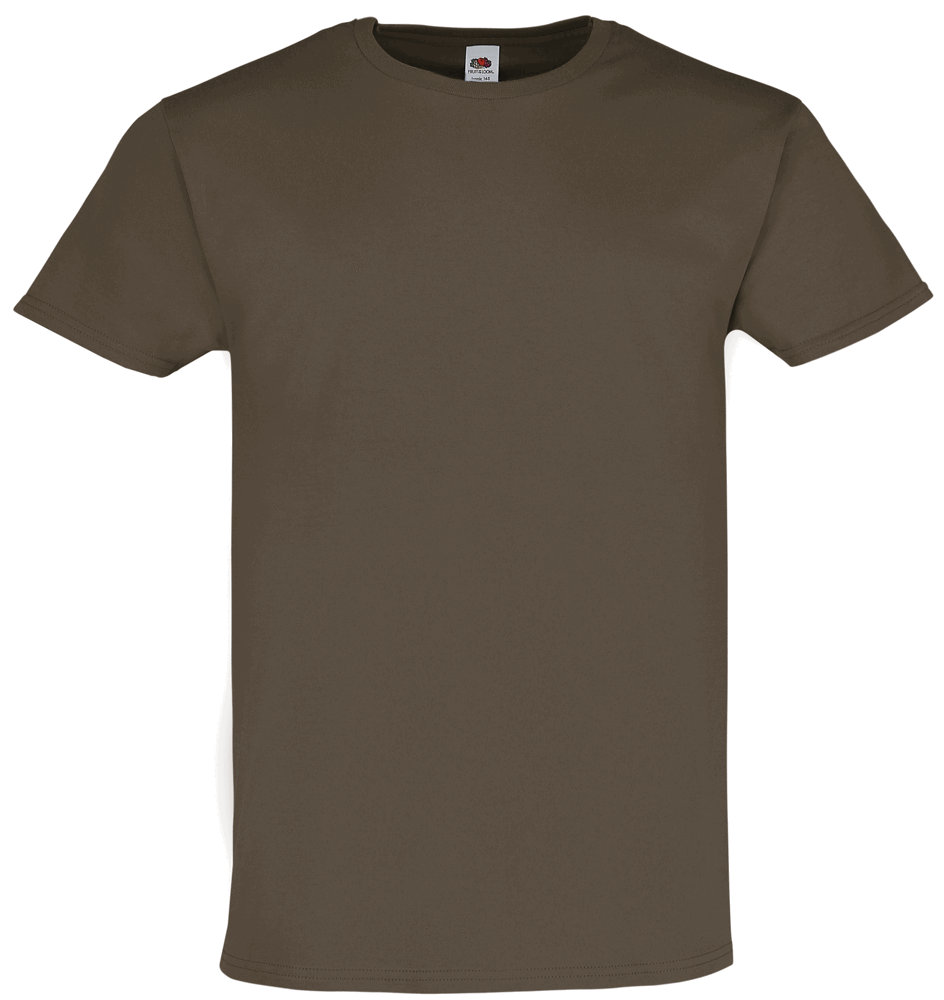 614220 - Iconic 195 T-Shirt (vorher: Ringspun Premium T-Shirt) - truffle