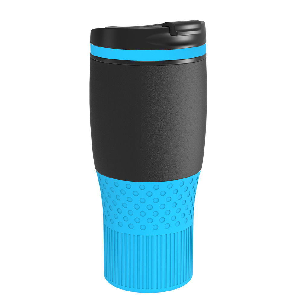 Thermobecher RETUMBLER-myBAYAMO GRANDE II - cyan, schwarz