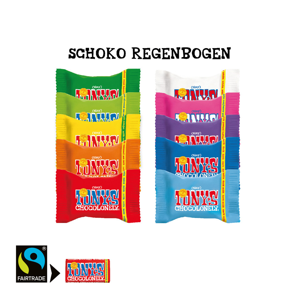 Adventskalender mit Tony's Schokolade, Inlay aus Papier