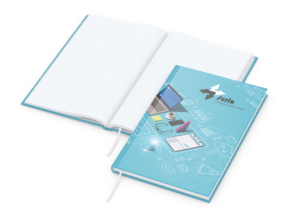 Notizbuch Note-Book, A5, Punktraster, matt